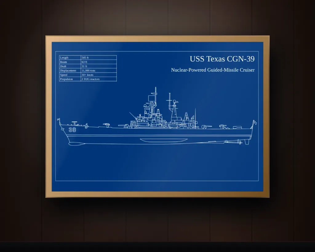 USS Texas CGN-39 (Wood)